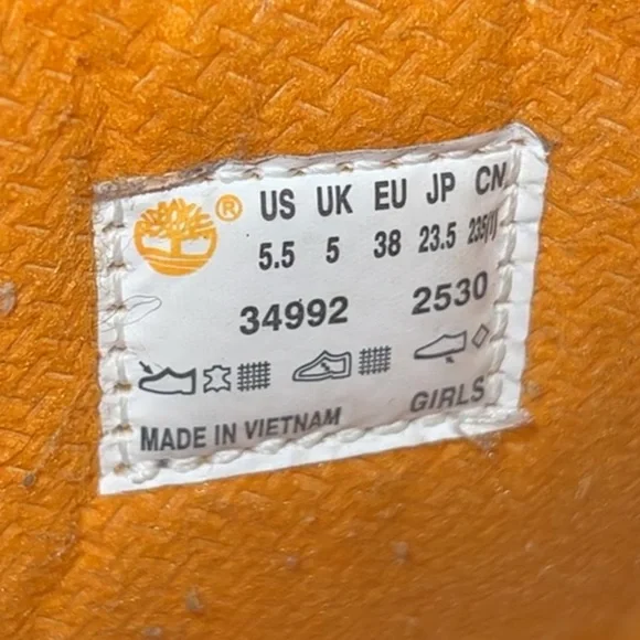 Pink Timberland Boots - Picture 2 of 2